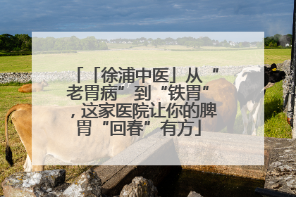 「徐浦中医」从“老胃病”到“铁胃”，这家医院让你的脾胃“回春”有方