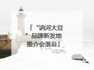“讷河大豆”品牌新发地推介会落幕