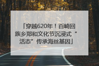 穿越620年！百崎回族乡郑和文化节沉浸式“活态”传承海丝基因