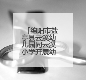 绵阳市盐亭县云溪幼儿园同云溪小学开展幼小衔接联合教研活动