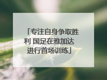 专注自身争取胜利 国足在雅加达进行首场训练