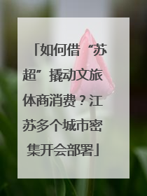 如何借“苏超”撬动文旅体商消费？江苏多个城市密集开会部署