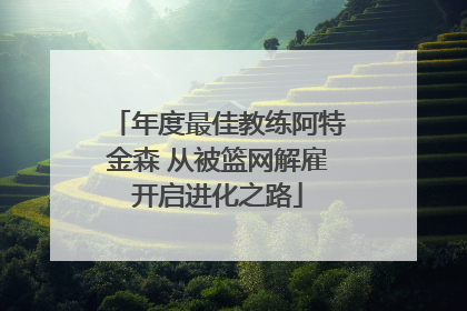 年度最佳教练阿特金森 从被篮网解雇开启进化之路