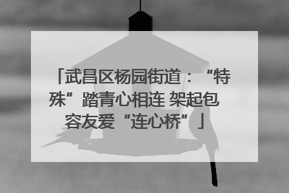 武昌区杨园街道：“特殊”踏青心相连 架起包容友爱“连心桥”