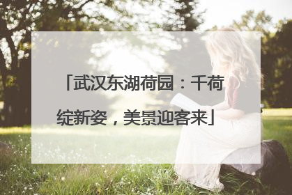 武汉东湖荷园：千荷绽新姿，美景迎客来