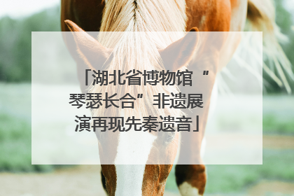 湖北省博物馆“琴瑟长合”非遗展演再现先秦遗音