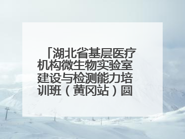 湖北省基层医疗机构微生物实验室建设与检测能力培训班（黄冈站）圆满落幕