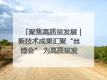 聚焦高质量发展｜新技术成果汇聚“丝博会” 为高质量发展注入新动能