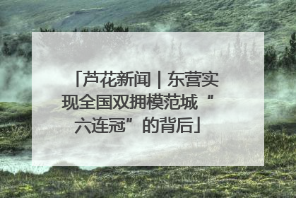 芦花新闻|东营实现全国双拥模范城“六连冠”的背后