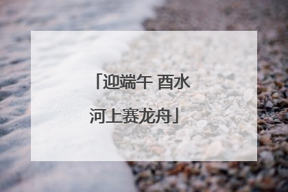 迎端午 酉水河上赛龙舟
