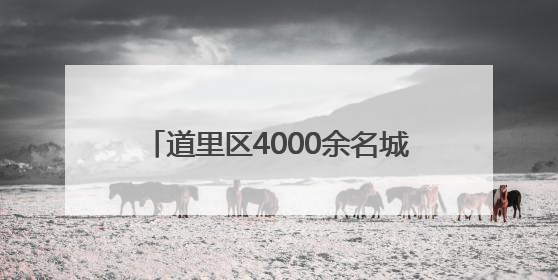 道里区4000余名城管人守护端午城市环境