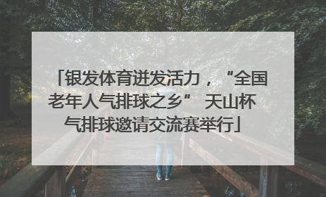 银发体育迸发活力，“全国老年人气排球之乡” 天山杯气排球邀请交流赛举行