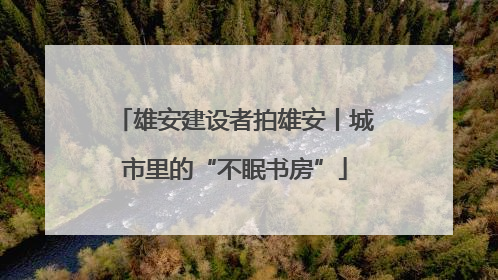 雄安建设者拍雄安丨城市里的“不眠书房”