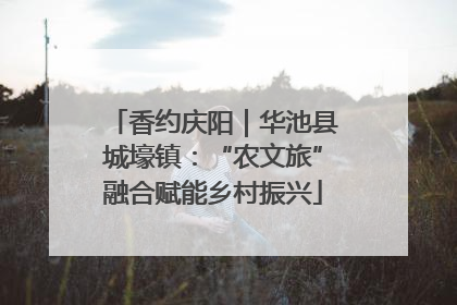 香约庆阳｜华池县城壕镇：“农文旅”融合赋能乡村振兴