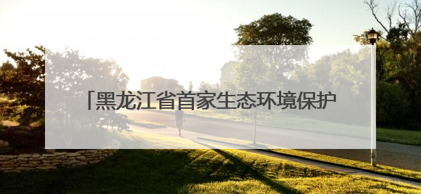 黑龙江省首家生态环境保护志愿服务试点在伊春揭牌