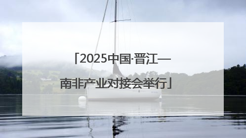2025中国·晋江—南非产业对接会举行
