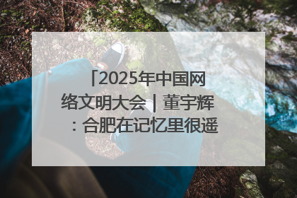 2025年中国网络文明大会｜董宇辉：合肥在记忆里很遥远也很亲切