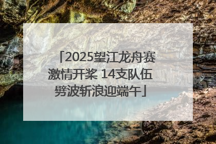 2025望江龙舟赛激情开桨 14支队伍劈波斩浪迎端午