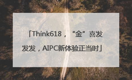 Think618，“金”喜发发发，AIPC新体验正当时